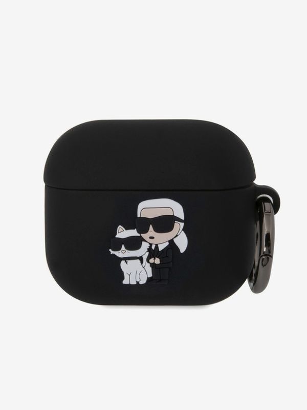 Karl Lagerfeld Karl Lagerfeld AirPods 3 Black Ovitek Črna