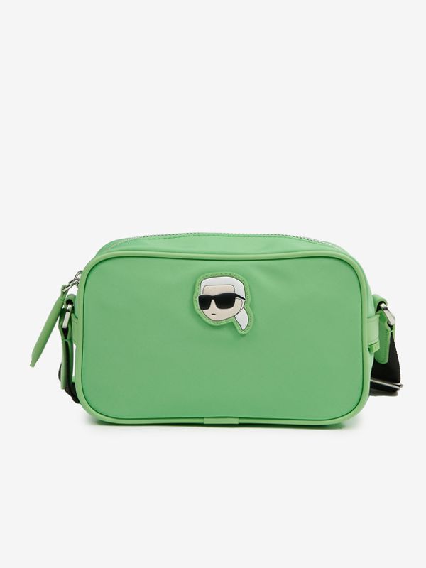 Karl Lagerfeld Karl Lagerfeld Ikonik 2.0 Camera Bag Torbica Zelena