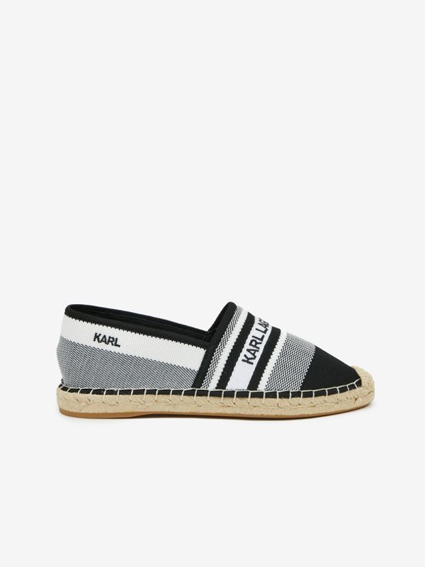 Karl Lagerfeld Karl Lagerfeld Kamini Espadrile Črna