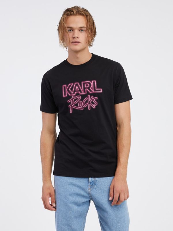 Karl Lagerfeld Karl Lagerfeld Majica Črna