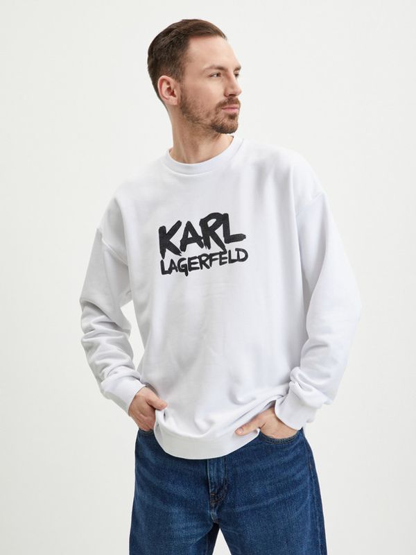 Karl Lagerfeld Karl Lagerfeld Pulover Bela
