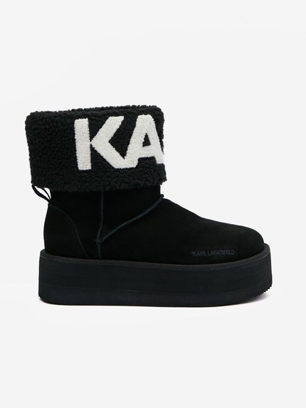 Karl Lagerfeld Karl Lagerfeld Thermo Čevlji za sneg Črna
