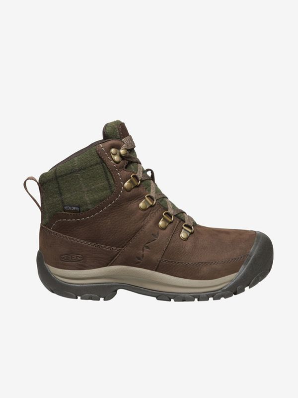 Keen Keen Kaci III Winter Mid WP Gležnarji Rjava