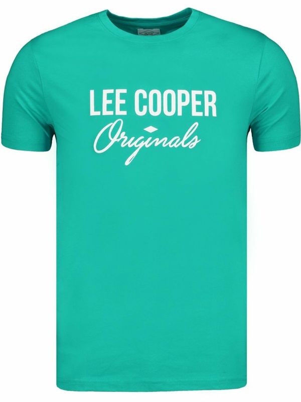 Lee Cooper Lee Cooper Logo Majica Modra