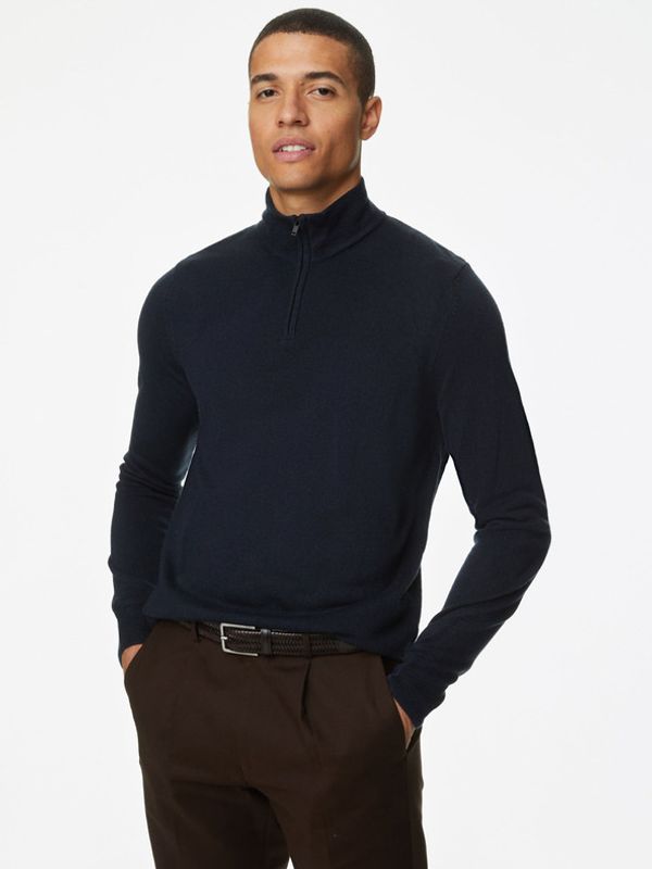 Marks & Spencer Marks & Spencer Cashmilon™ Pulover Modra