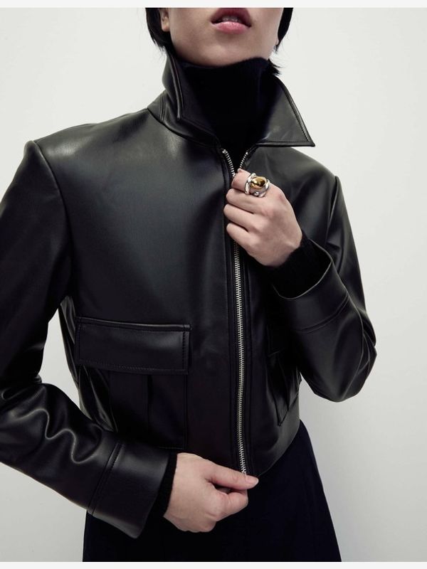 Marks & Spencer Marks & Spencer černá Jakna Črna