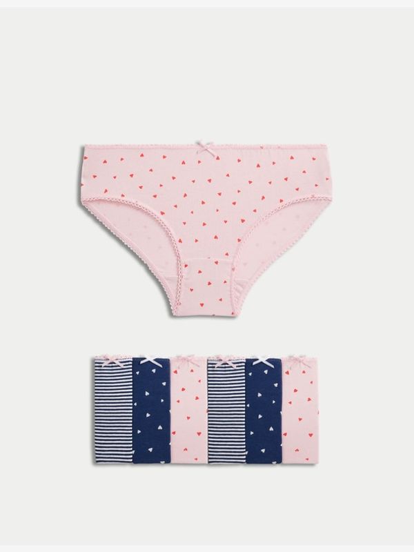 Marks & Spencer Marks & Spencer Hlače 7 ks otroške Vijolična