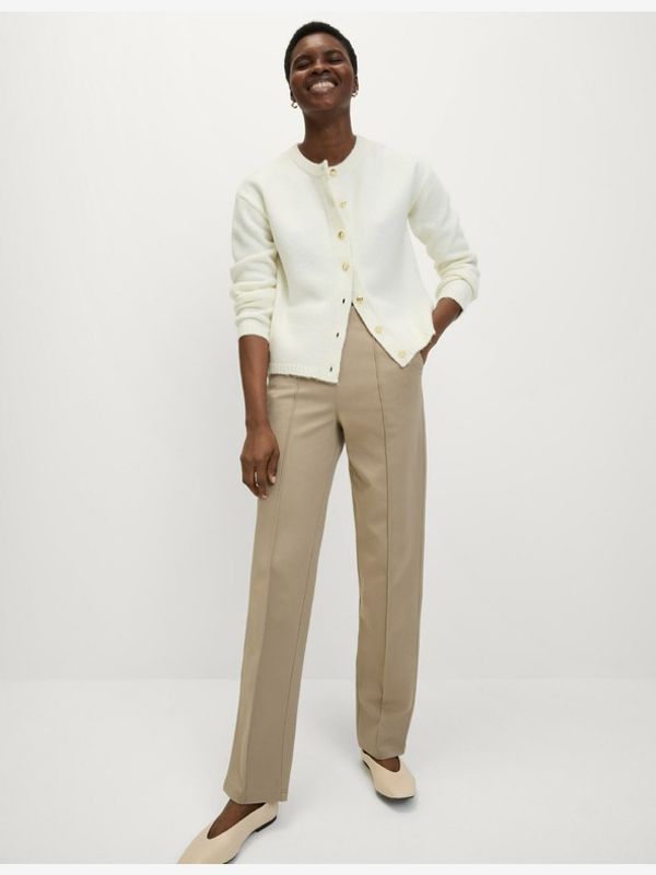 Marks & Spencer Marks & Spencer Hlače Bela