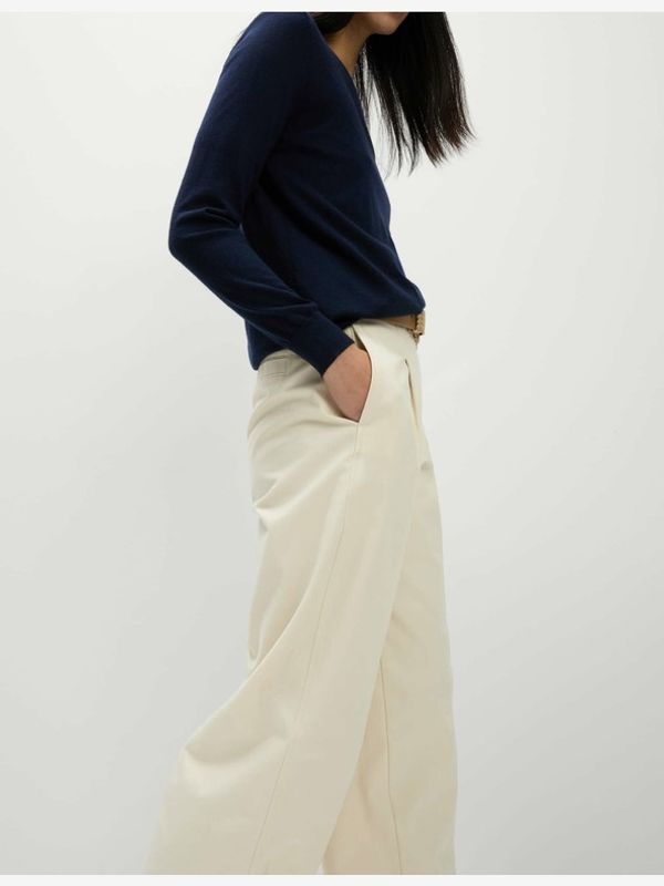 Marks & Spencer Marks & Spencer Hlače Bela