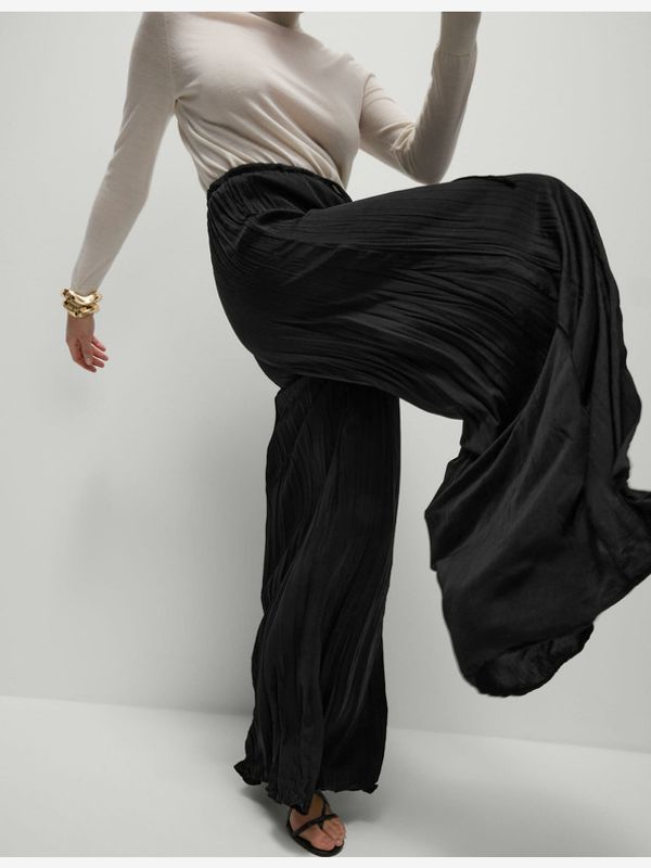 Marks & Spencer Marks & Spencer Hlače Črna