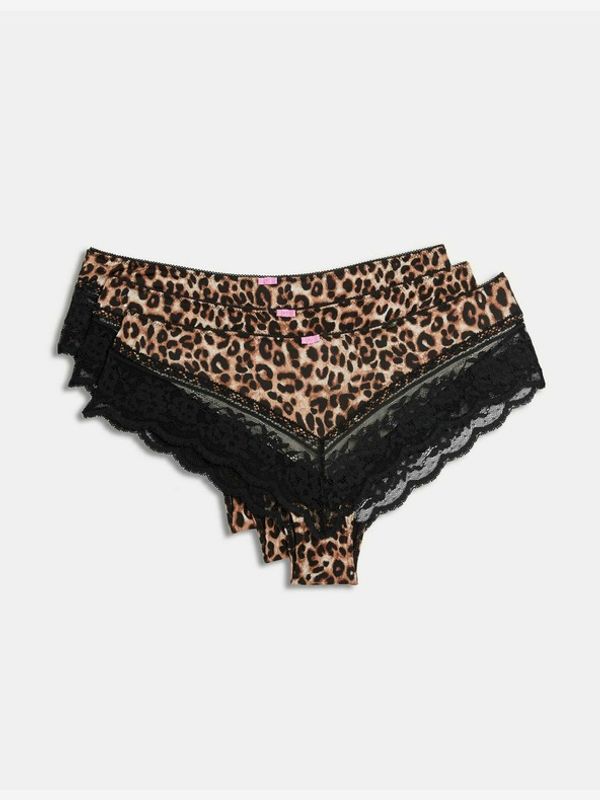 Marks & Spencer Marks & Spencer Hlačke 3 Piece Rjava