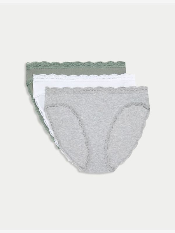 Marks & Spencer Marks & Spencer Hlačke 3 Piece Zelena