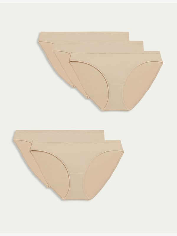 Marks & Spencer Marks & Spencer Hlačke 5 kom Bež