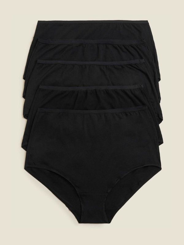 Marks & Spencer Marks & Spencer Hlačke 5 kom Črna