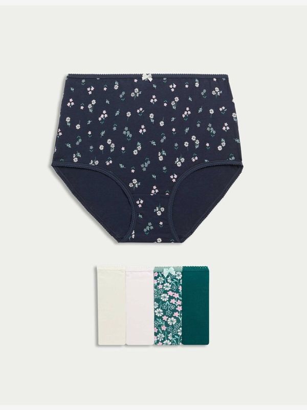 Marks & Spencer Marks & Spencer Hlačke 5 kom Zelena