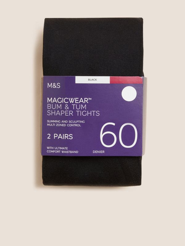 Marks & Spencer Marks & Spencer Magicwear™ 60 DEN Hlačne nogavice Črna