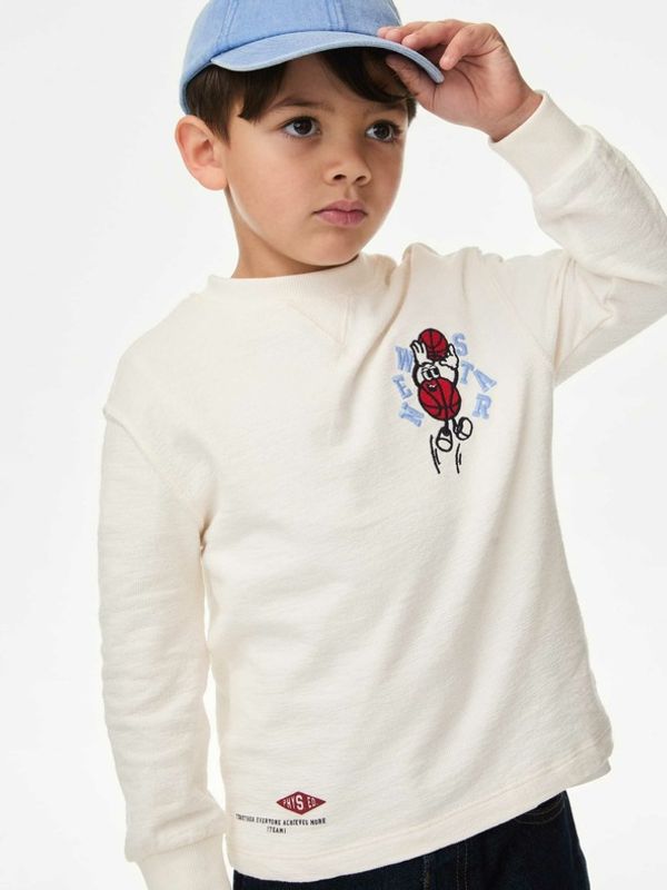 Marks & Spencer Marks & Spencer Majica otroška Bela