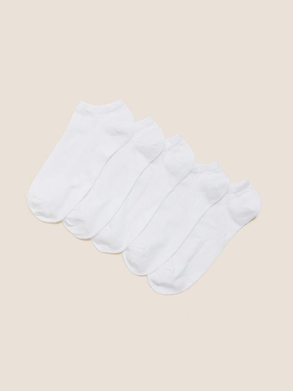 Marks & Spencer Marks & Spencer Nogavice 5 para Bela