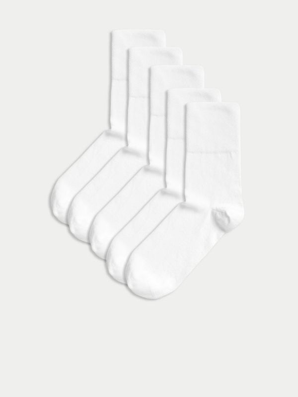 Marks & Spencer Marks & Spencer Nogavice 5 para Bela