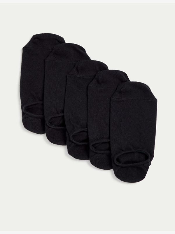 Marks & Spencer Marks & Spencer Nogavice 5 para Črna