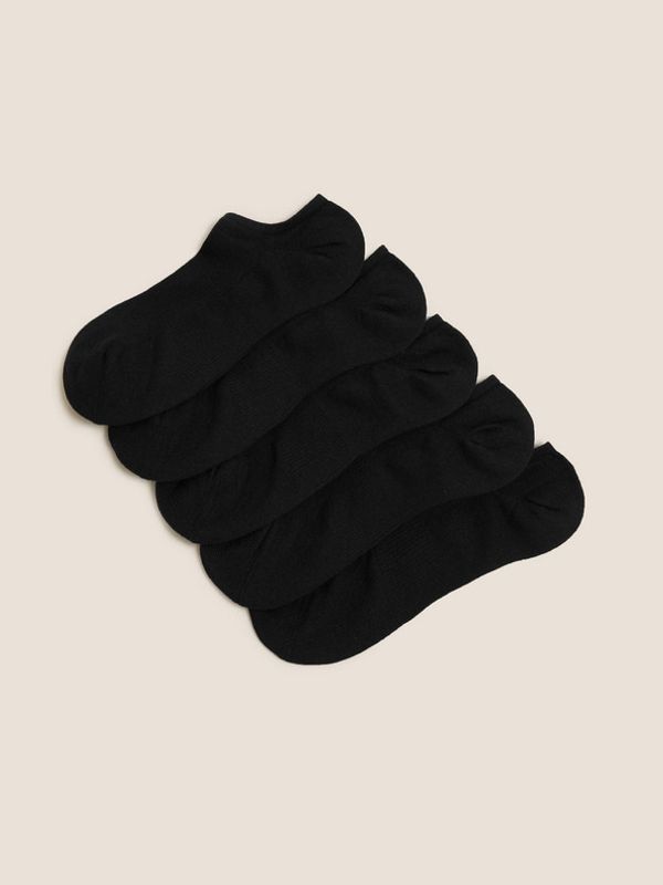 Marks & Spencer Marks & Spencer Nogavice 5 para Črna