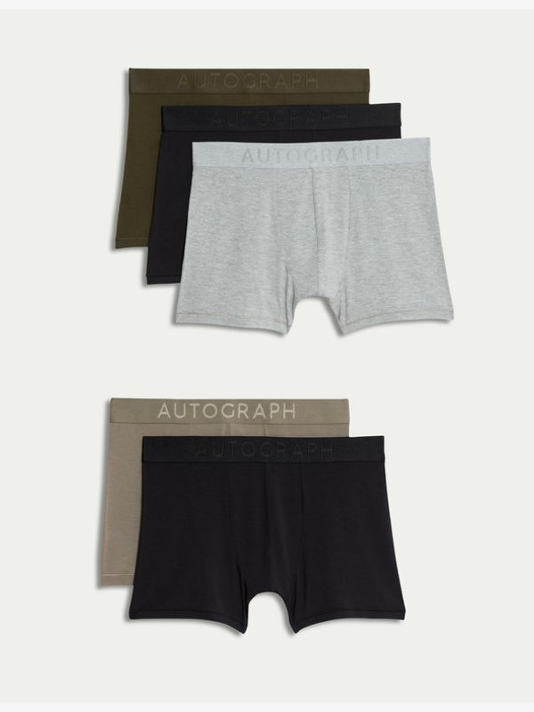 Marks & Spencer Marks & Spencer Ohlapne boksarice 5 kom Črna