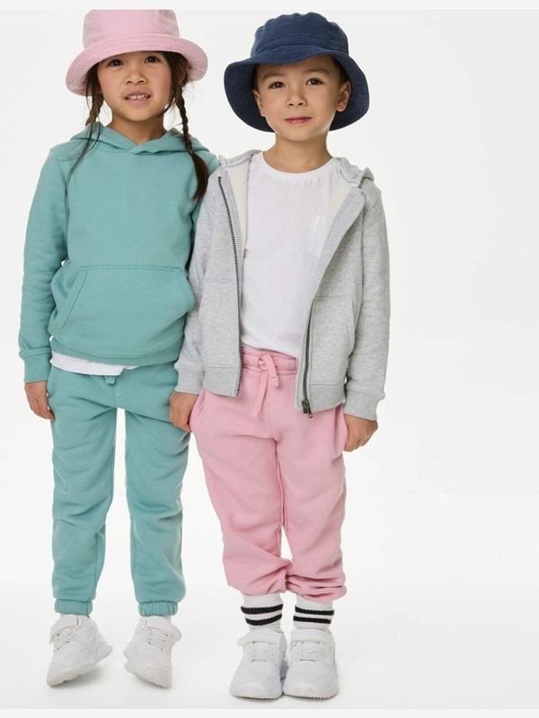 Marks & Spencer Marks & Spencer Otroški spodnji del trenirke Roza