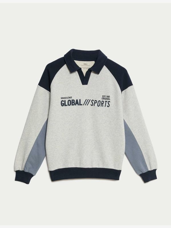 Marks & Spencer Marks & Spencer Pulover otroška Siva