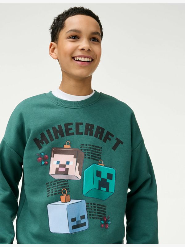 Marks & Spencer Marks & Spencer Pulover otroška Zelena