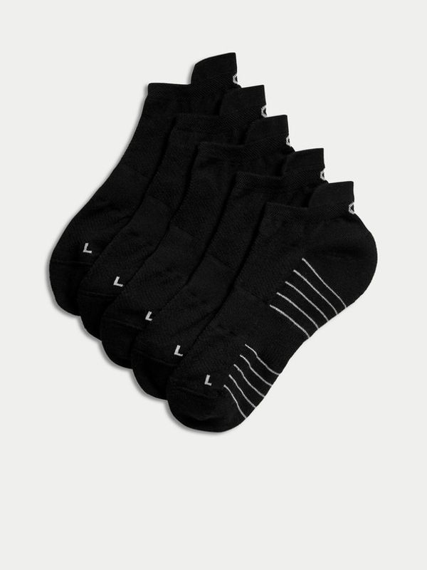 Marks & Spencer Marks & Spencer Trainer Liners™ Nogavice Črna