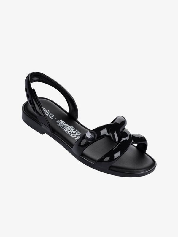 Melissa Melissa Tube Sandal + Jeremy Scott Sandali Črna