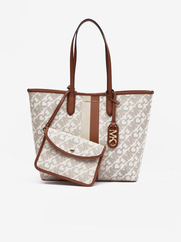 Michael Kors Michael Kors Eliza Open Tote Torbica Bež