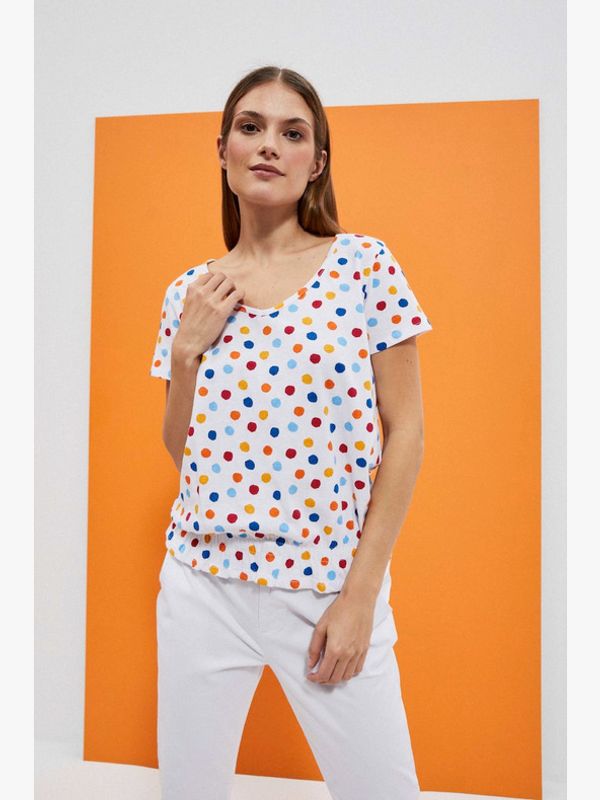 Moodo Moodo Majica Bela