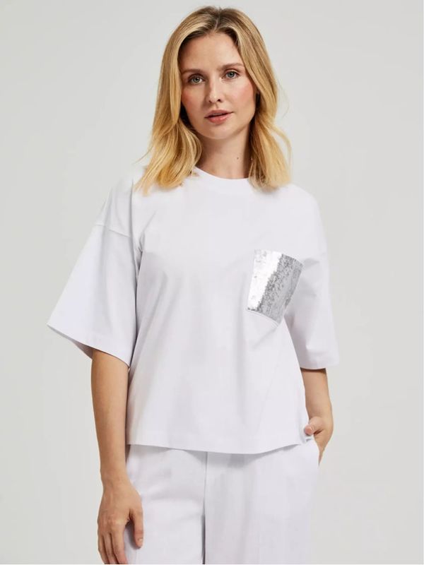 Moodo Moodo Majica Bela