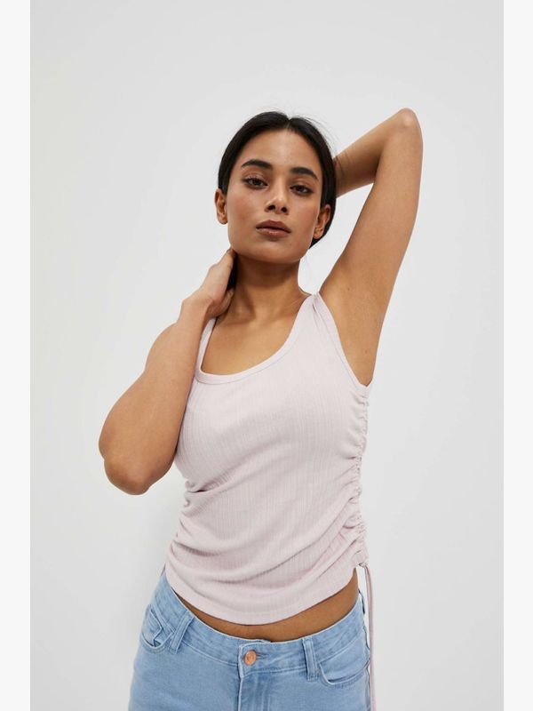 Moodo Moodo Majica brez rokavov Vijolična