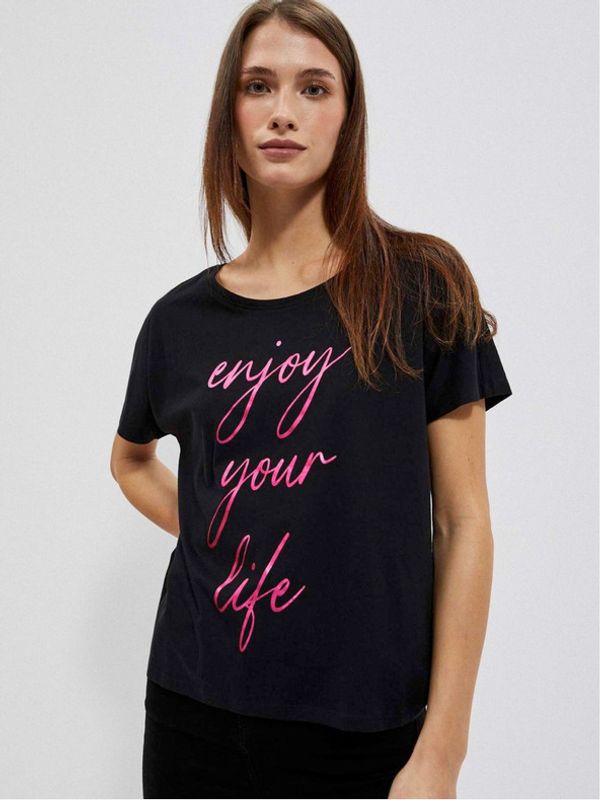 Moodo Moodo Majica Črna