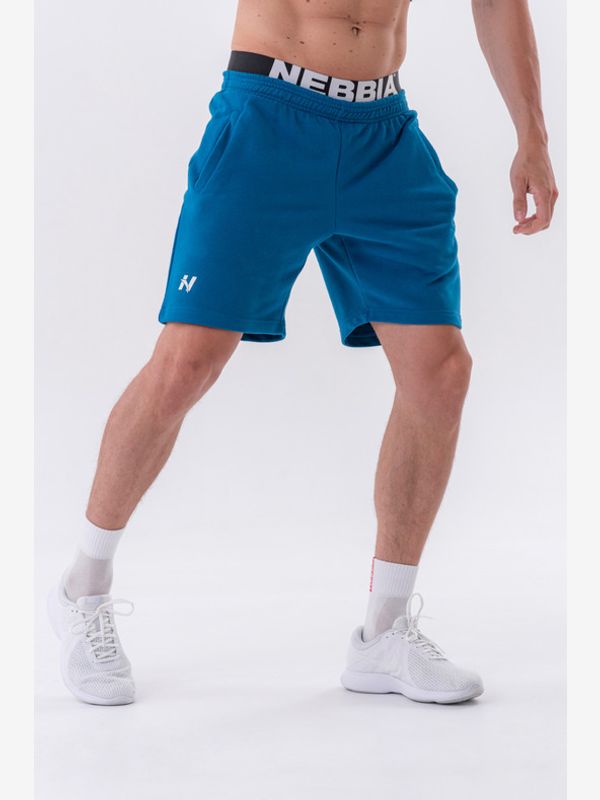 Nebbia Nebbia 319 Kratke hlače Modra