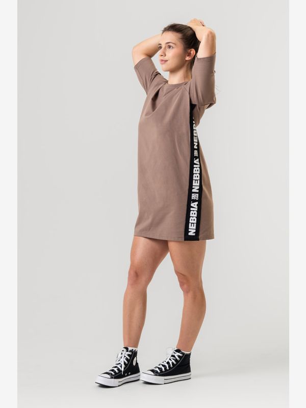 Nebbia Nebbia Club Obleka Rjava