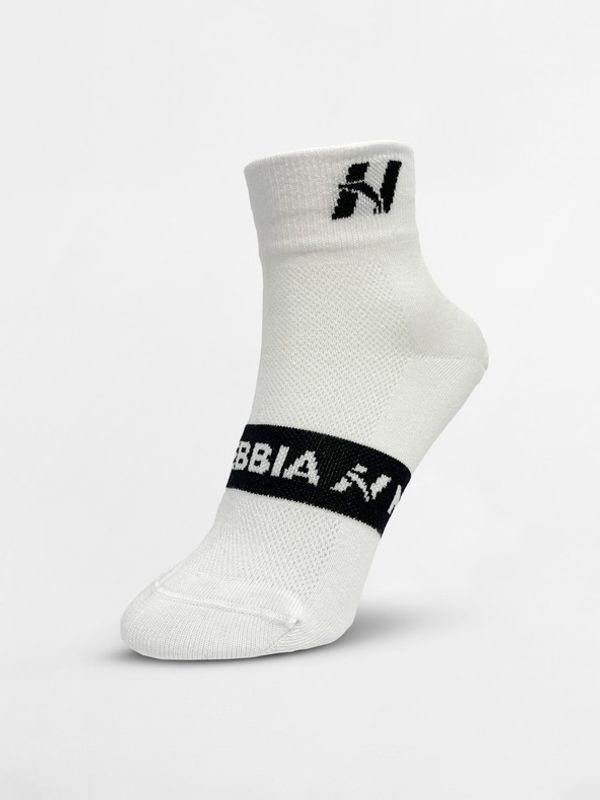 Nebbia Nebbia EXTRA PUSH" 128" Nogavice Bela