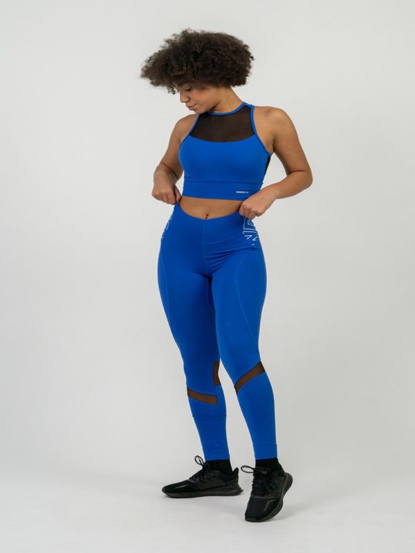 Nebbia Nebbia Fit Activewear Spodnji del trenirke Modra