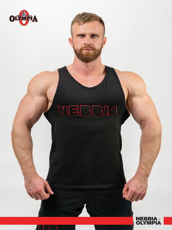 Nebbia Nebbia Strength Majica brez rokavov Črna