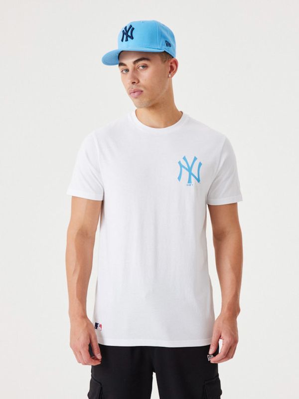 New Era New Era New York Yankees MLB League Essential Majica Bela