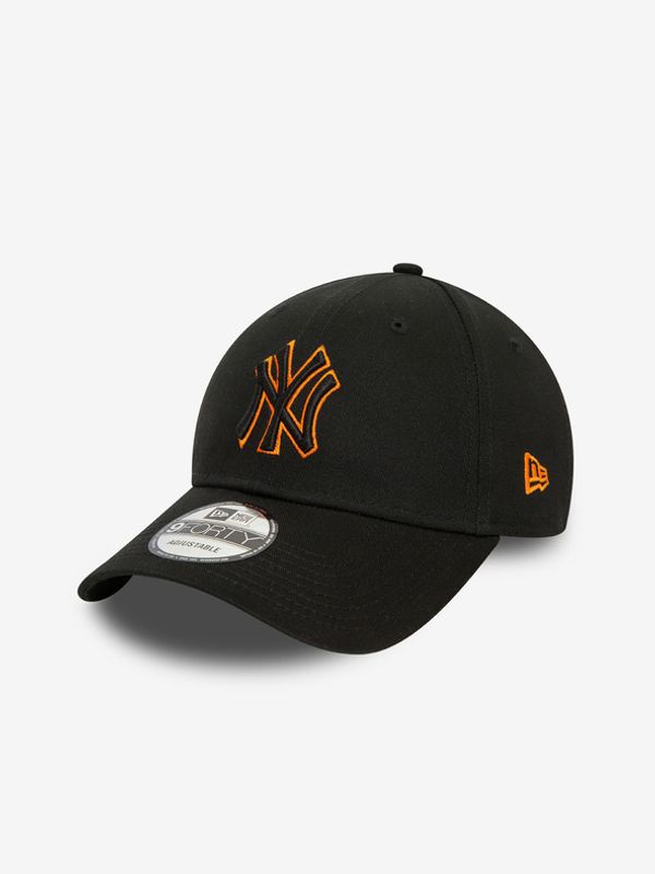 New Era New Era New York Yankees Team Outline 9Forty Šiltovka Črna