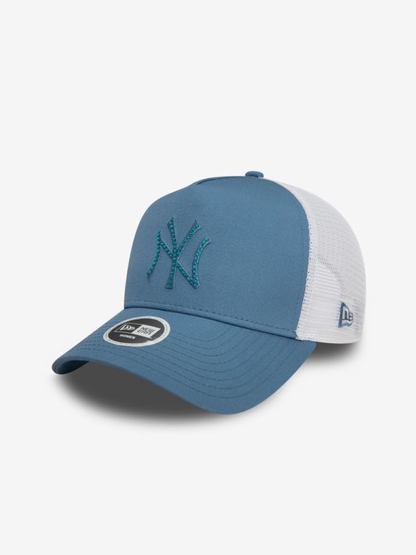 New Era New Era New York Yankees Womens MLB A-Frame Trucker Šiltovka Modra