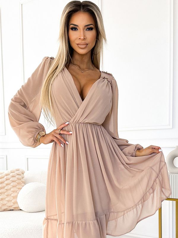 numoco numoco Obleka Bež