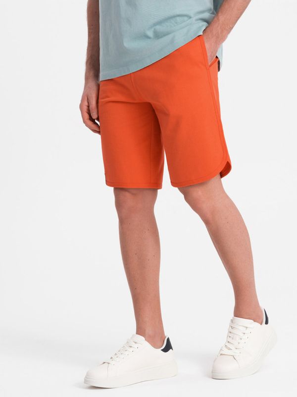 Ombre Clothing Ombre Clothing Kratke hlače Oranžna