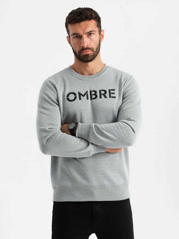 Ombre Clothing Ombre Clothing Pulover Siva