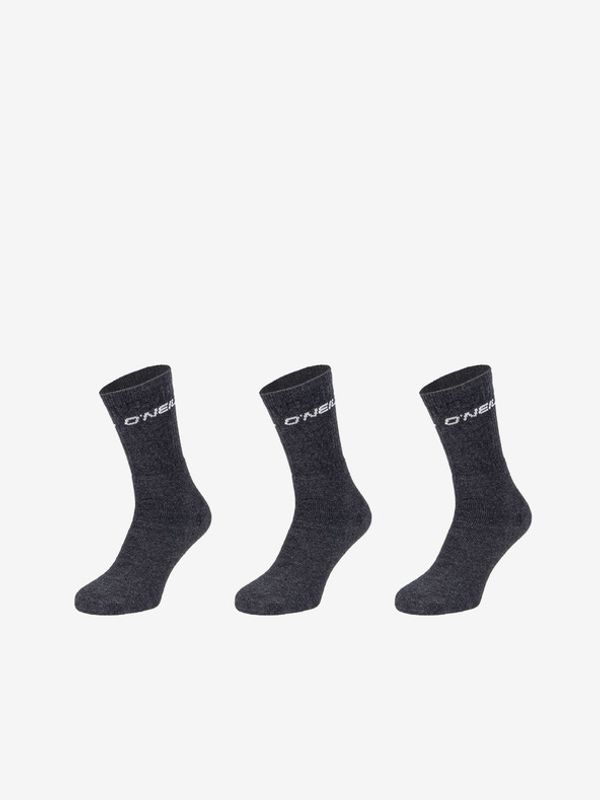 O'Neill O'Neill Sportsock Nogavice 3 para Siva