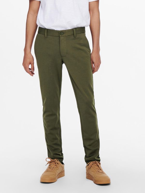 ONLY & SONS ONLY & SONS Chino Hlače Zelena