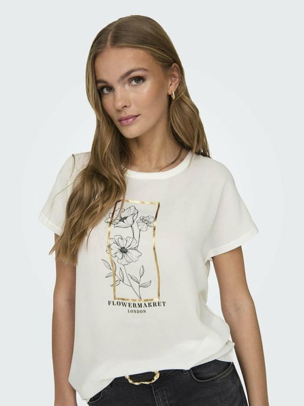 ONLY ONLY Flora Bluza Bela